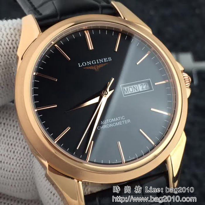 LONGINES浪琴 全自動機械 時尚男士腕表 WSS1169